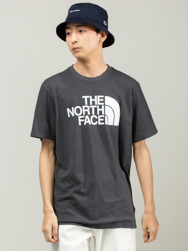 THE NORTH FACE (ザ ノースフェイス) フロントロゴ クルーネック 半袖 Tシャツ HALF DOME TEE