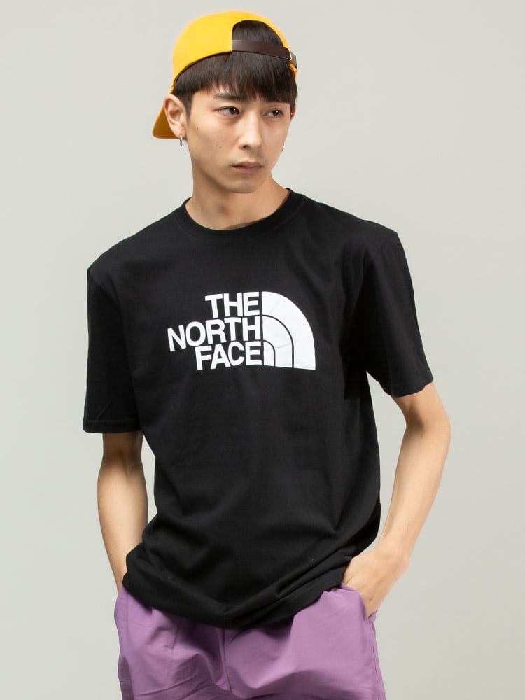 THE NORTH FACE (ザ ノースフェイス) フロントロゴ クルーネック 半袖 Tシャツ HALF DOME TEE