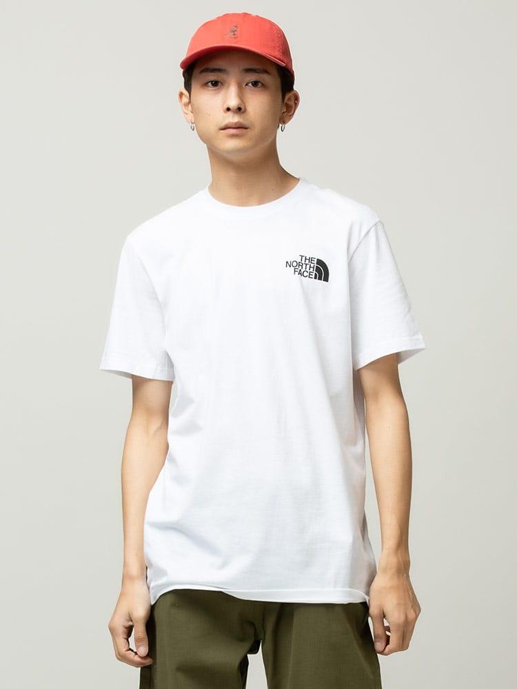 THE NORTH FACE (ザ ノースフェイス) バックロゴ クルーネック 半袖 Tシャツ THRWBACK TEE