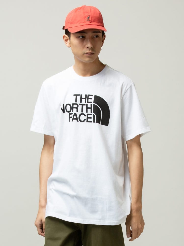 THE NORTH FACE (ザ ノースフェイス) フロントロゴ クルーネック 半袖 Tシャツ HALF DOME TEE