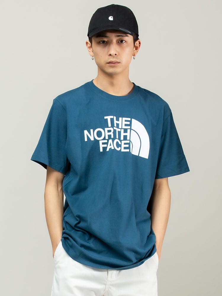 THE NORTH FACE (ザ ノースフェイス) フロントロゴ クルーネック 半袖 Tシャツ HALF DOME TEE
