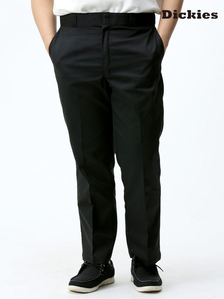 大きいサイズ メンズ Dickies (ディッキーズ) 無地 ジップフライ ワークパンツ 874 TWILL WORK PANT
