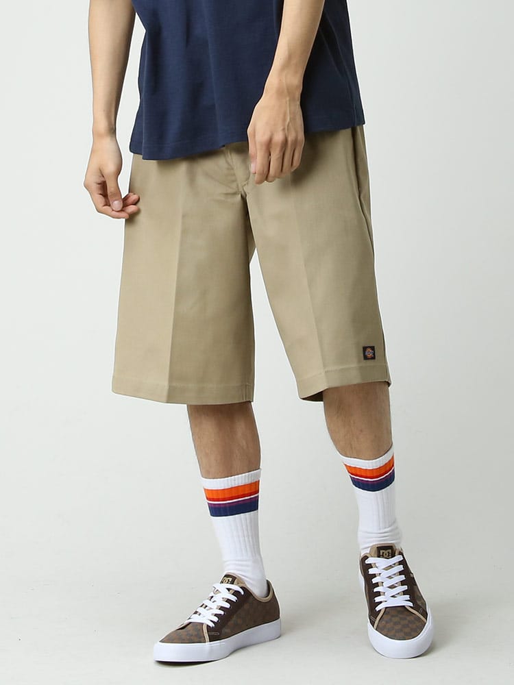 Dickies (ディッキーズ) ツイル 無地 ワーク ショートパンツ LOOSE FIT