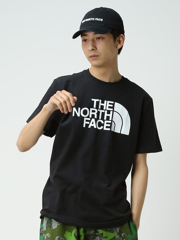 THE NORTH FACE (ザ ノースフェイス) ロゴプリント クルーネック 半袖 Tシャツ SS HALF DOME TEE