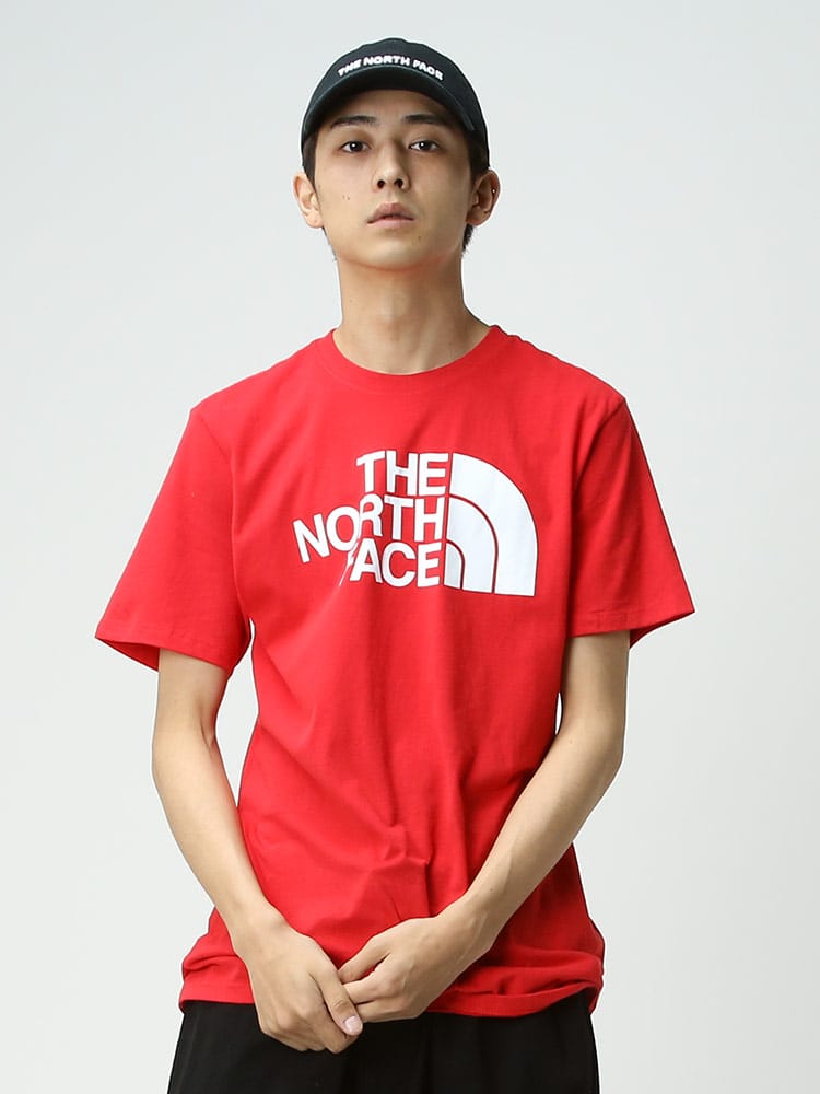 THE NORTH FACE (ザ ノースフェイス) ロゴプリント クルーネック 半袖 Tシャツ SS HALF DOME TEE