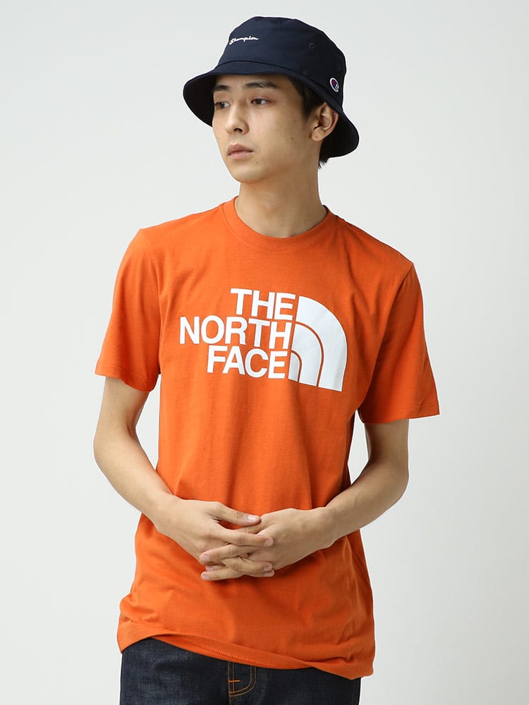 THE NORTH FACE (ザ ノースフェイス) ロゴプリント クルーネック 半袖 Tシャツ SS HALF DOME TEE