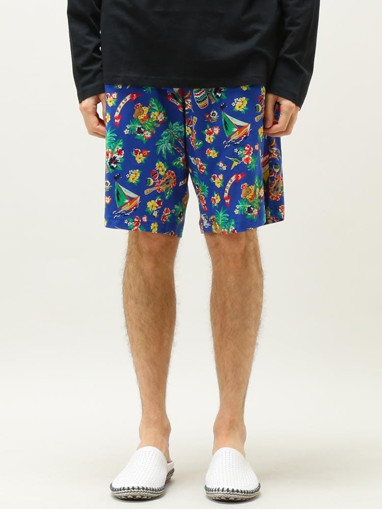 POLO RALPH LAUREN (ポロラルフローレン) 総柄プリント ショートパンツ RLPK81RL