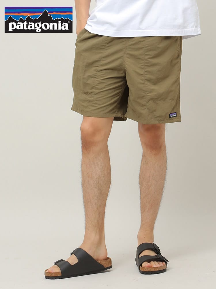 Patagonia (パタゴニア) ワンポイント インナーメッシュ ボードショーツ BAGGIES LONGS 7IN SHORTS