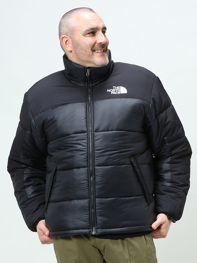 大きいサイズ メンズ THE NORTH FACE (ザ ノースフェイス) 切り替え フルジップ 中綿 ジャケット HMLYN INS JKT
