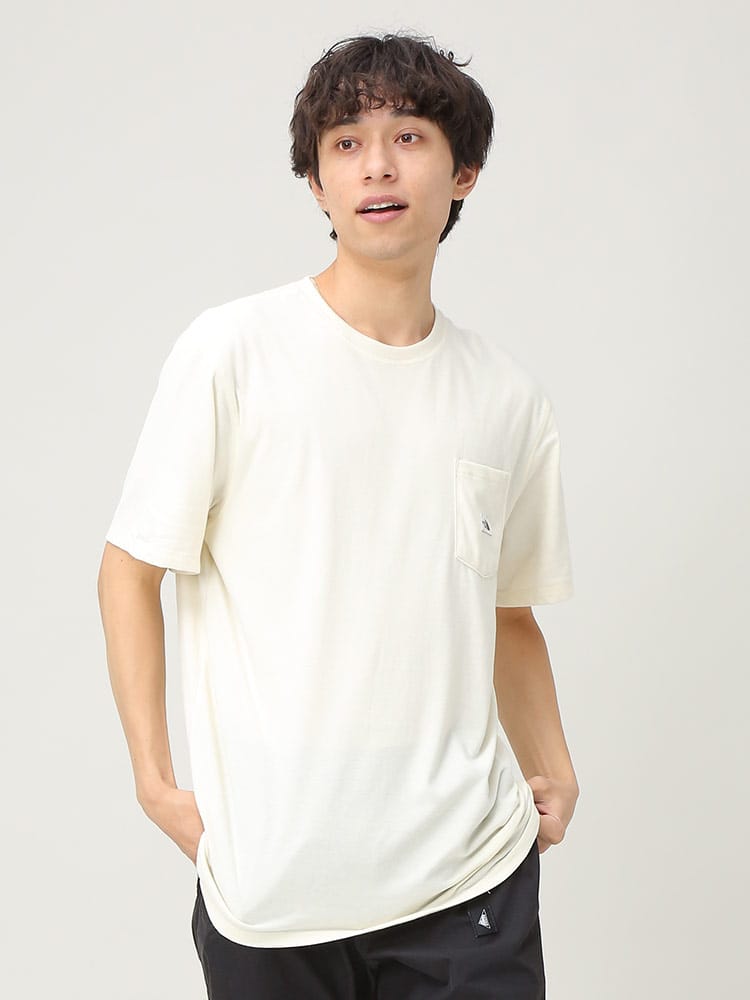 THE NORTH FACE (ザ ノースフェイス) ポケット クルーネック 半袖 Tシャツ HERITAGE PATCH POCKET TEE