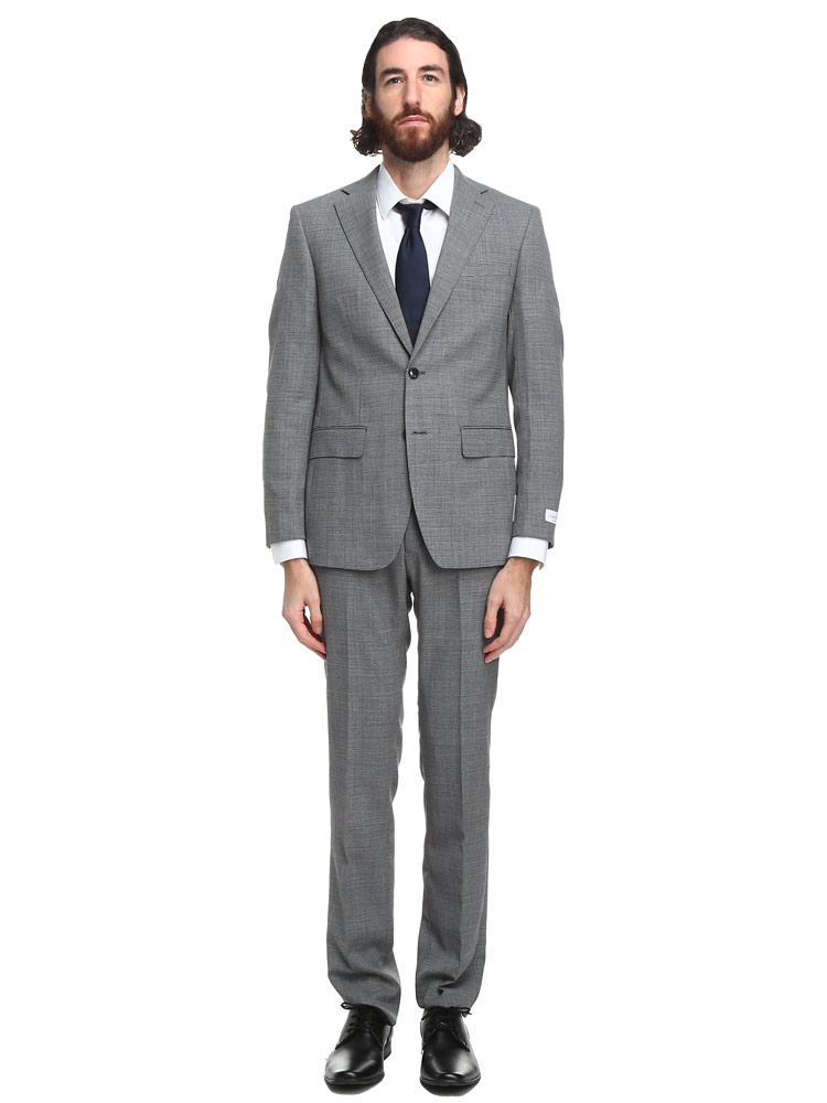 Calvin Klein (カルバンクライン) 千鳥柄 シングル スーツ SLIMFIT 