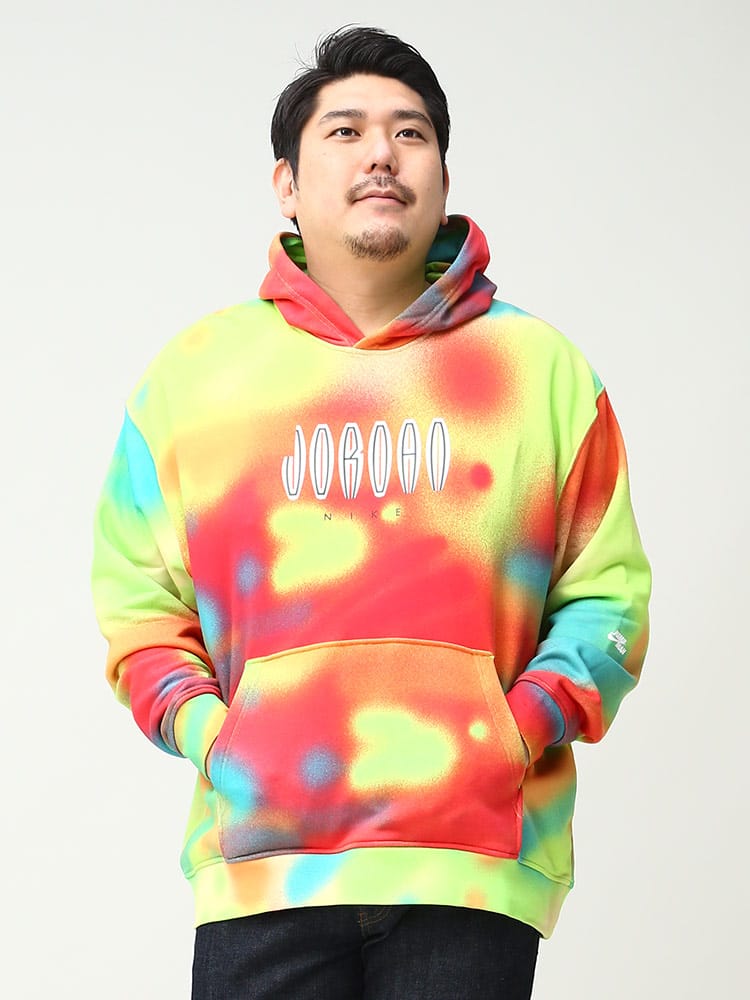 大きいサイズ メンズ NIKE (ナイキ) 裏起毛 プルオーバー パーカー FLT 