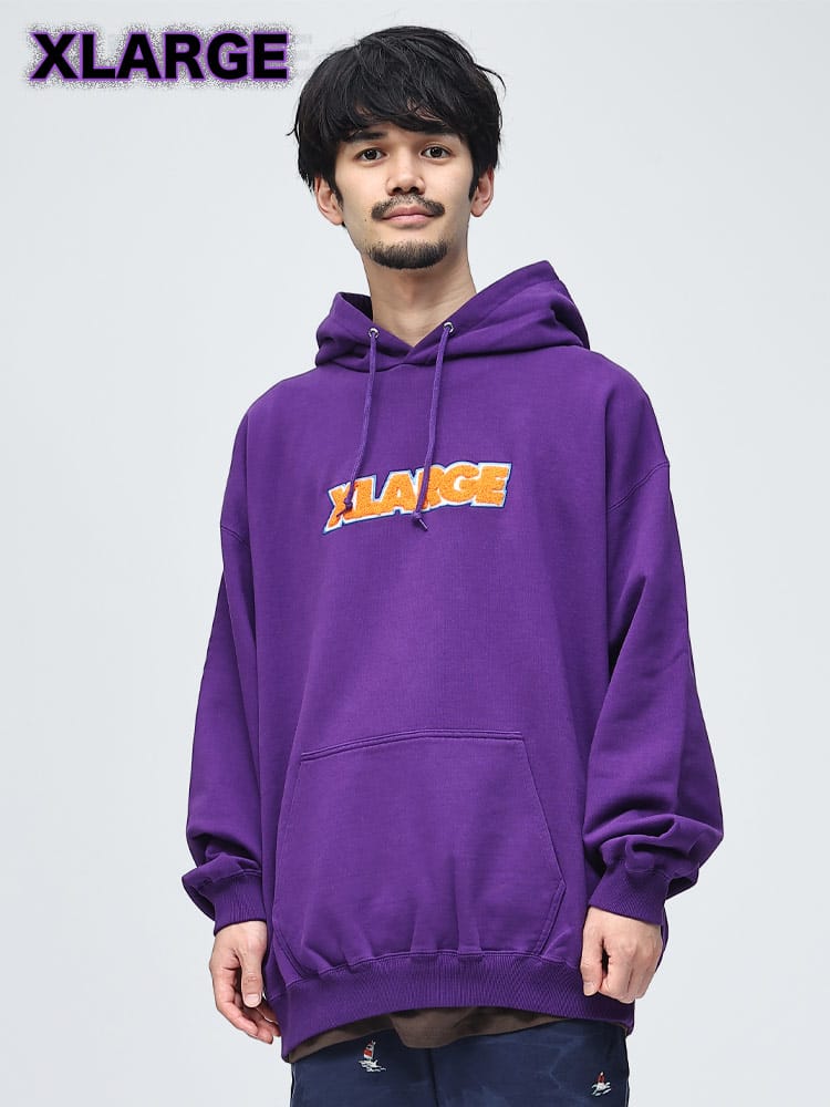 XLARGE (エクストララージ) サガラロゴ プルオーバー パーカー