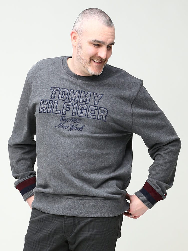TOMMY HILFIGER トミーヒルフィガー サガラロゴ クルーネック 
