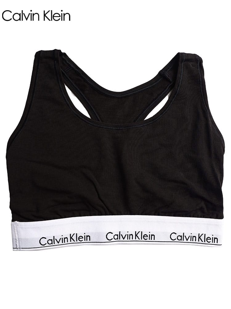 カルバンクライン レディース アンダーウェア Calvin Klein ブランド ブラレット 下着 肌着 ブラジャー ロゴ ライン スポブラ CKLQF7058