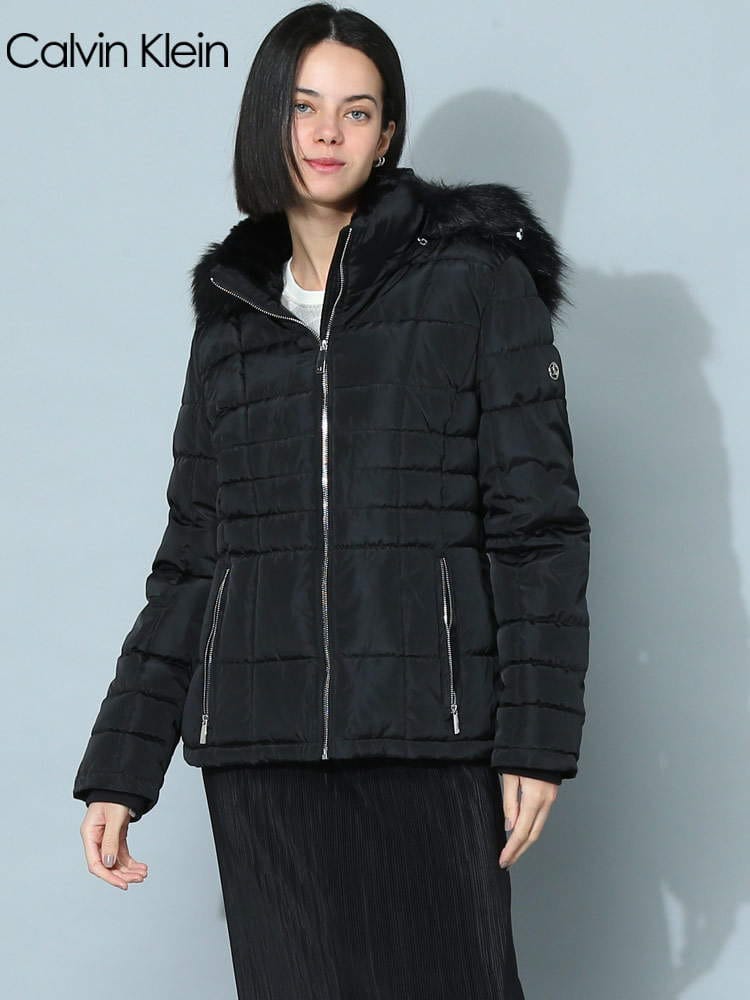 カルバンクライン レディース ブルゾン Calvin Klein ブランド アウター ジャケット 中綿 ロゴ ブルゾン CKLCW203386