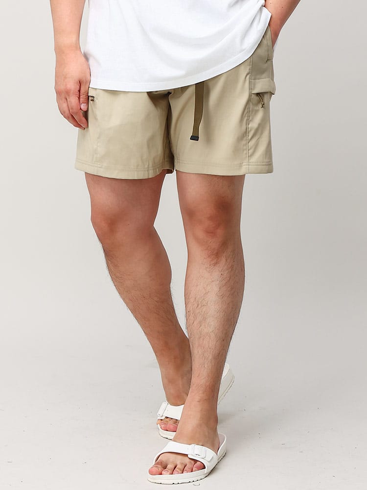 大きいサイズ メンズ THE NORTH FACE (ザ ノースフェイス) ウエストコード ショートパンツ CLASS V BELTED SHORT