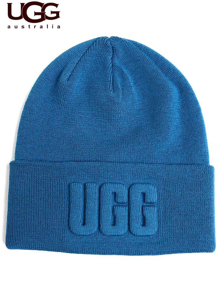 アグ オーストラリア レディース 帽子 UGG Australia ブランド ニットキャップ ニット帽 ロゴ ウール メンズ ギフト プレゼント UGGL21675