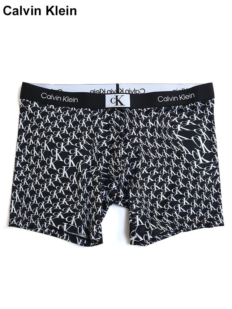 Calvin Klein (カルバンクライン) ロゴ総柄 前閉じ ボクサーパンツ CKNB3407002 ブランド メンズ