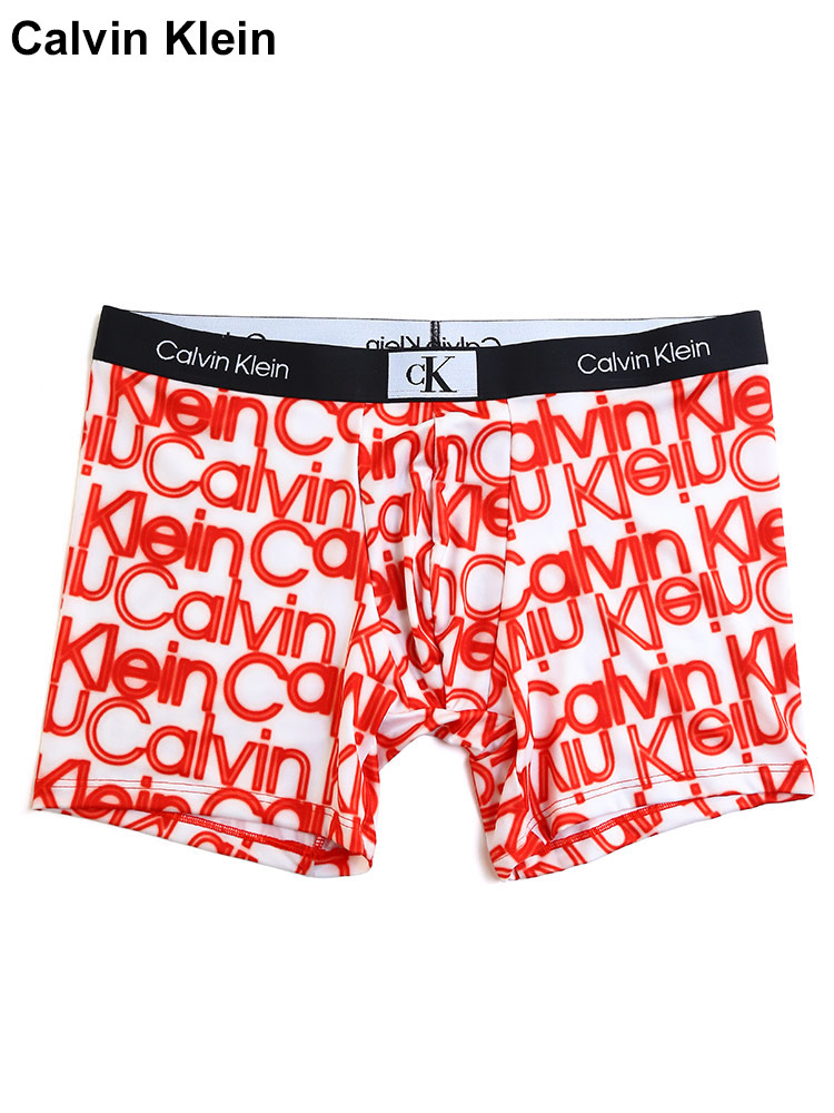 Calvin Klein (カルバンクライン) ロゴ総柄 前閉じ ボクサーパンツ CKNB3407600 ブランド メンズ