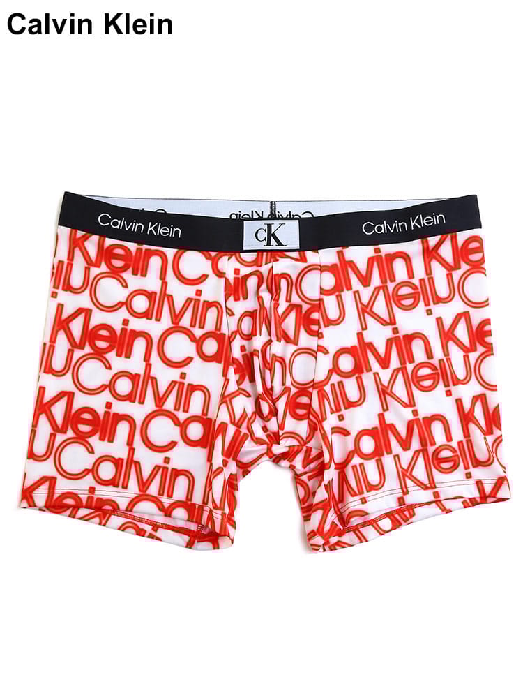 Calvin Klein (カルバンクライン) ロゴ総柄 前閉じ ボクサーパンツ CKNB3407600 ブランド メンズ