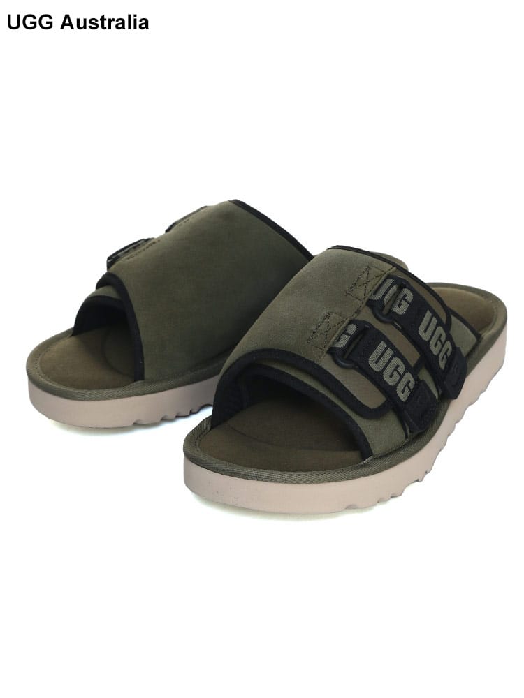 UGG Australia (アグオーストラリア) スエード サンダル Goldencoast Strap Slide UGG1142730 ブランド メンズ