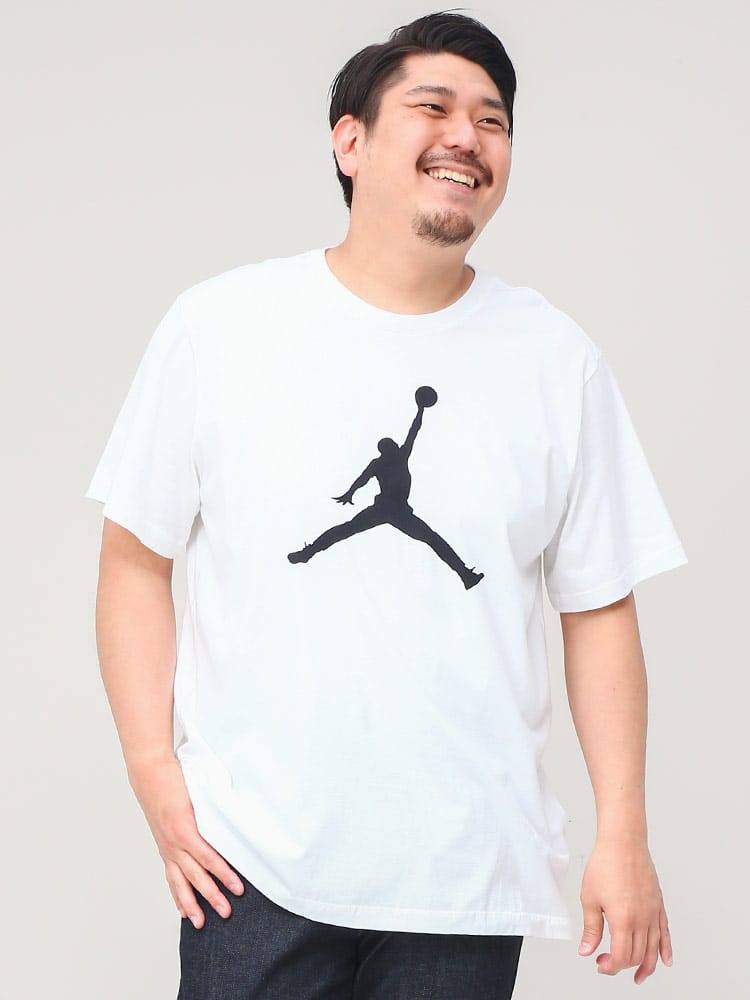 大きいサイズ メンズ NIKE (ナイキ) ジャンプマン クルーネック 半袖 Ｔシャツ JUMPMAN SS CREW TEE
