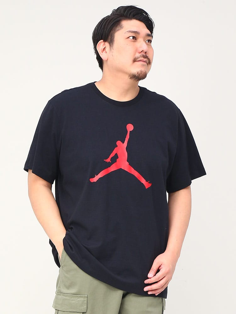 大きいサイズ メンズ NIKE (ナイキ) ジャンプマン クルーネック 半袖 Ｔシャツ JUMPMAN SS CREW TEE