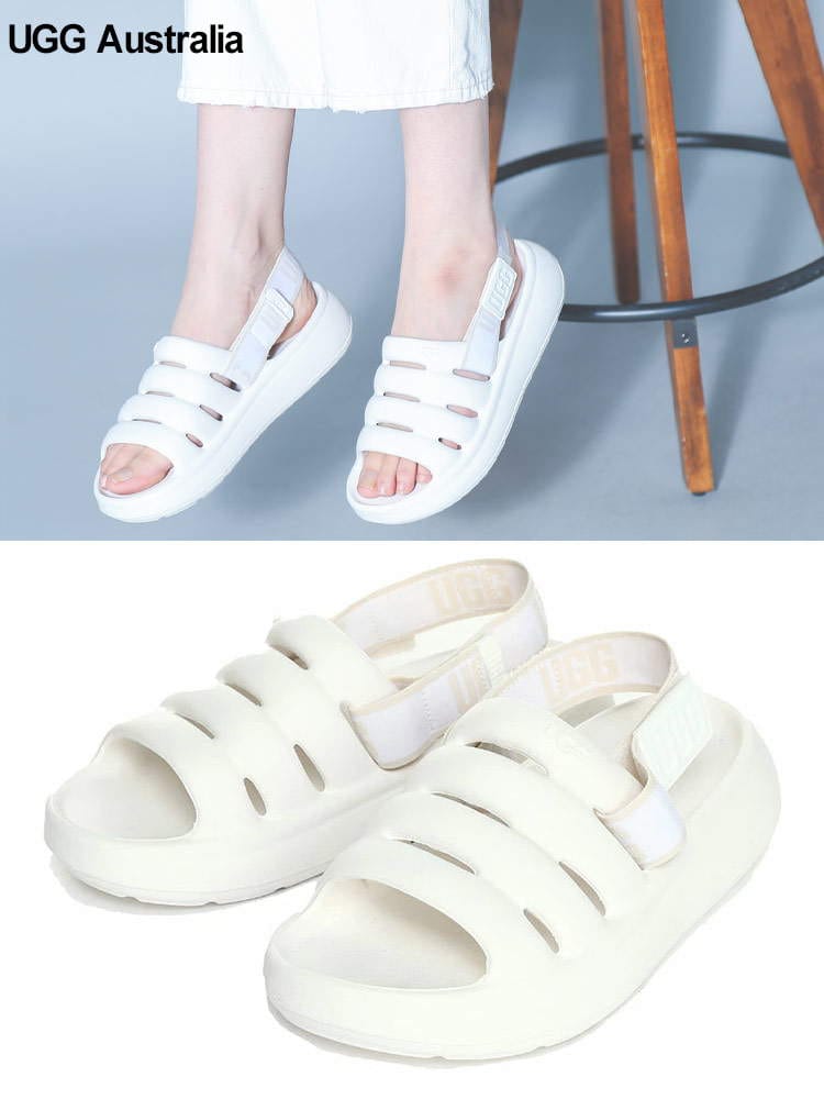 UGG Australia (アグオーストラリア) 取り外しストラップ スライドサンダル Sport Yeah UGGL1126811S3