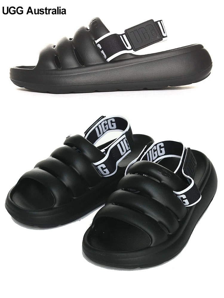 UGG Australia (アグオーストラリア) 取り外しストラップ スライドサンダル Sport Yeah UGGL1126811S3