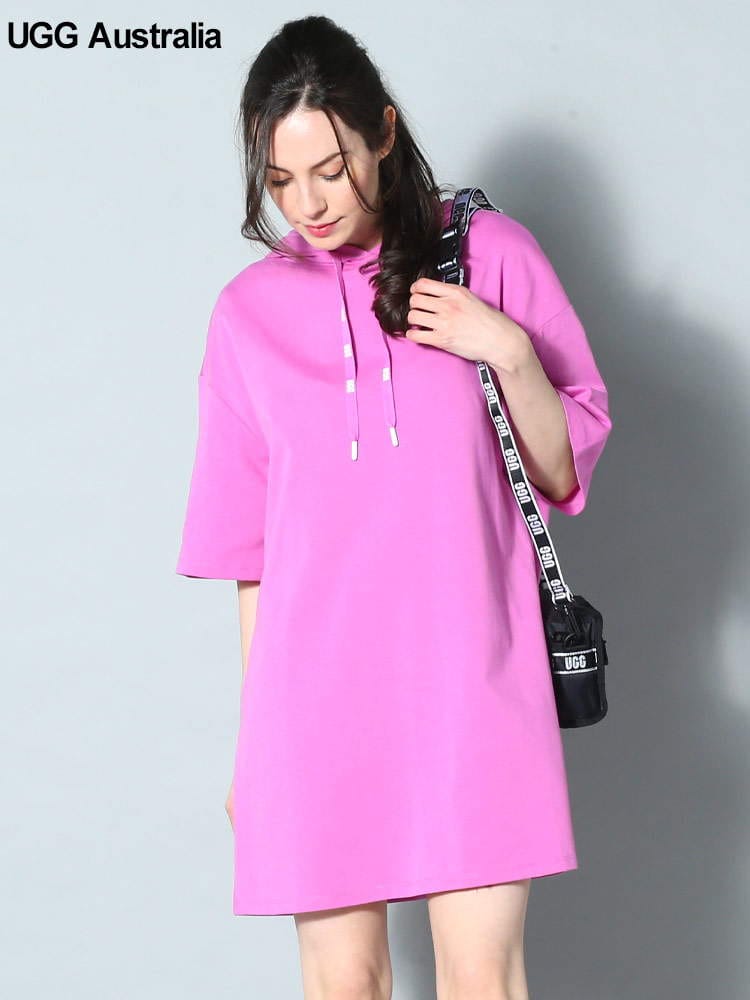 UGG Australia (アグオーストラリア) フード プルオーバー 半袖 ワンピース UGGL1136885