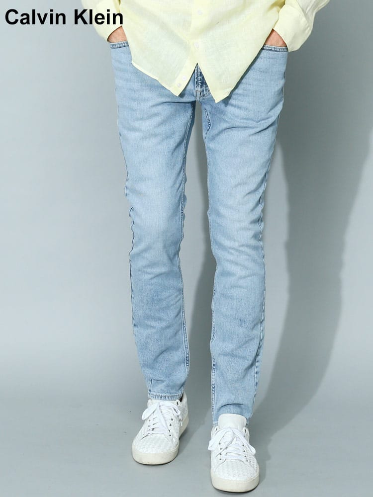 Calvin Klein (カルバンクライン) ジップフライ スキニージーンズ 