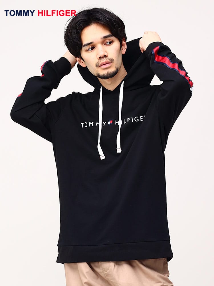 トミーヒルフィガー パーカー メンズ レディース TOMMY HILFIGER ロゴプリント プルパーカー 長袖 <br>メンズ 男性 トップス フード パーカー プルパーカー 09T4286<br>