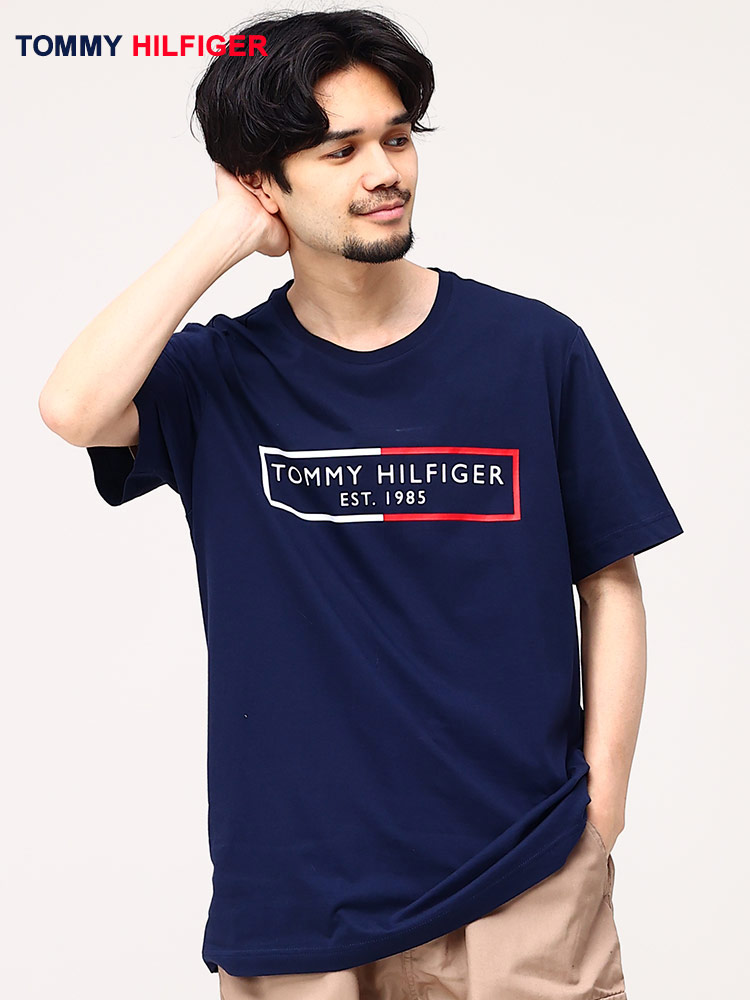 トミーヒルフィガー Tシャツ メンズ レディース TOMMY HILFIGER ロゴ