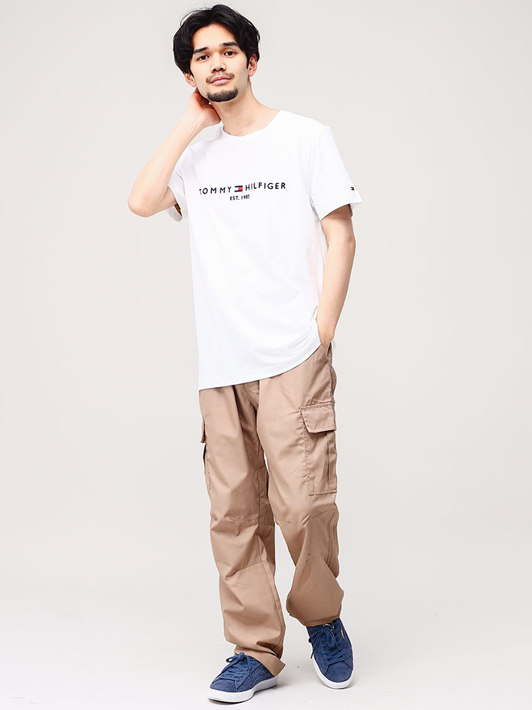 トミーヒルフィガー Tシャツ メンズ レディース TOMMY HILFIGER ロゴ