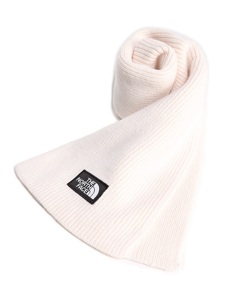 THE NORTH FACE (ザ ノースフェイス) BOXロゴ リブニット マフラー LOGO BOX SCARF