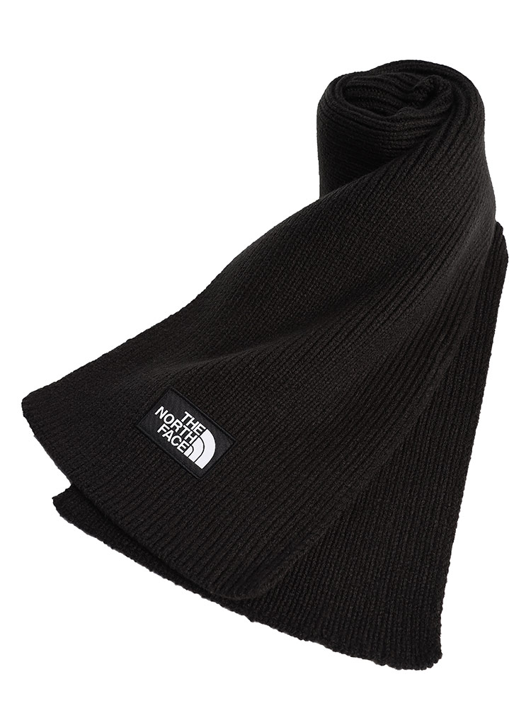THE NORTH FACE (ザ ノースフェイス) BOXロゴ リブニット マフラー LOGO BOX SCARF