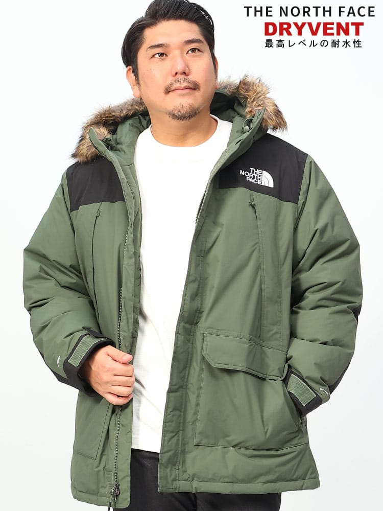 ファーフード フルジップ ダウンパーカー DRYVENT MCMURDO PARKA (THE 