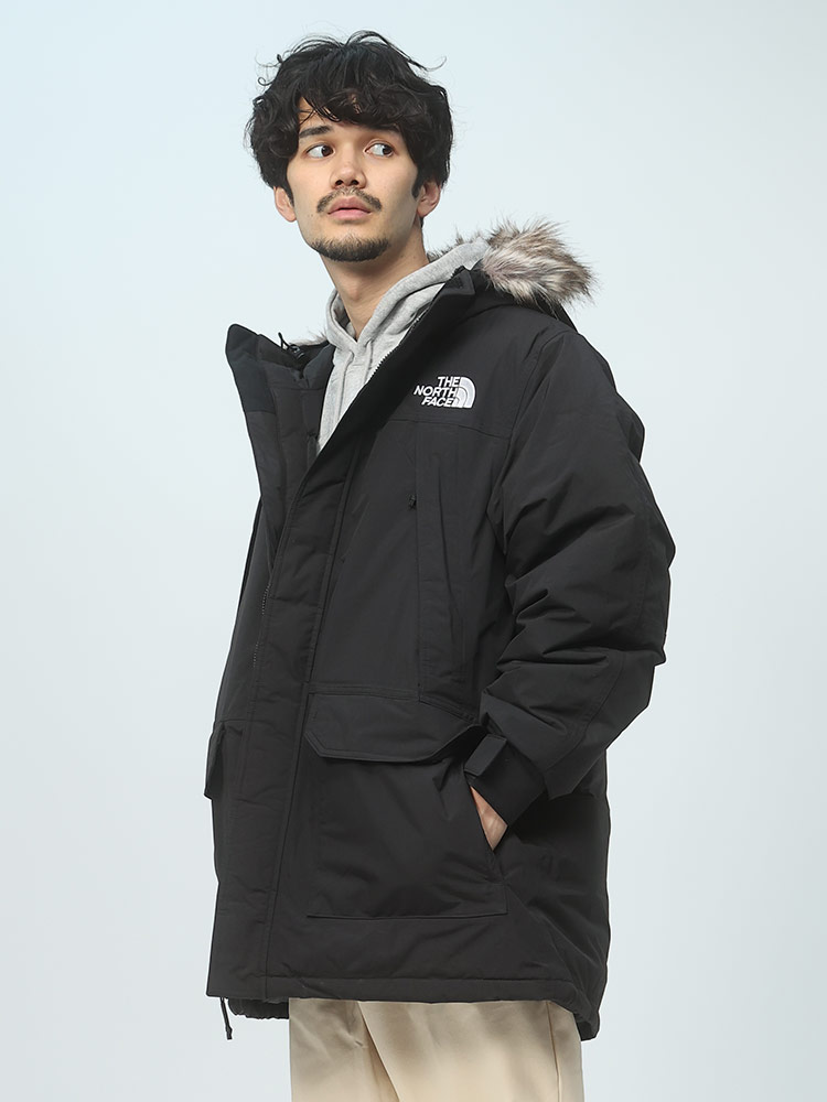 THE NORTH FACE (ザ ノースフェイス) ファーフード フルジップ ダウンジャケット 600フィル MCMURDO PARKA