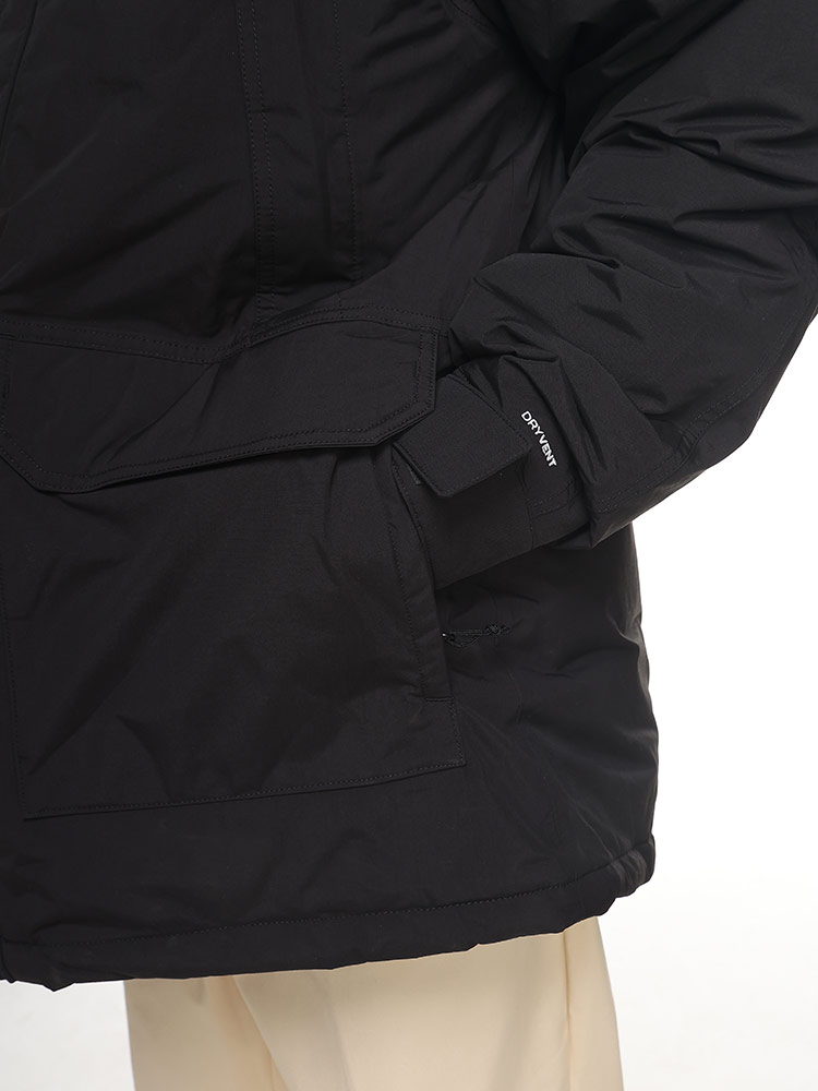 THE NORTH FACE (ザ ノースフェイス) ファーフード フルジップ ダウンジャケット 600フィル MCMURDO PARKA コート・ジャケット 新品 タイム メンズ 無地 S 的