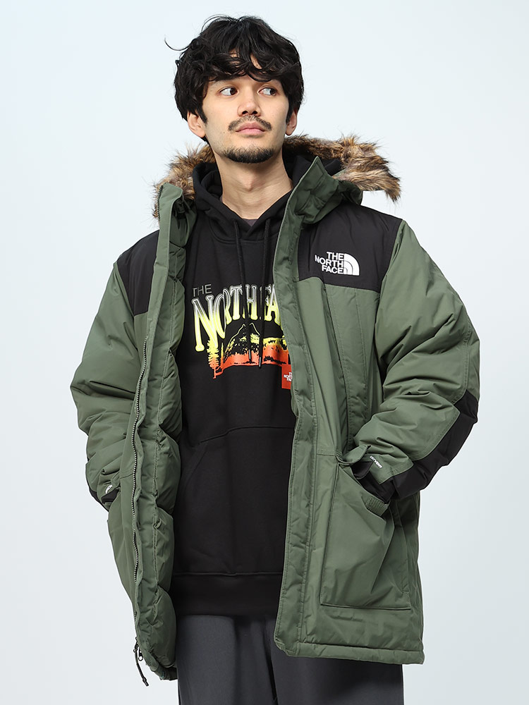 THE NORTH FACE (ザ ノースフェイス) ファーフード フルジップ ダウンジャケット 600フィル MCMURDO PARKA