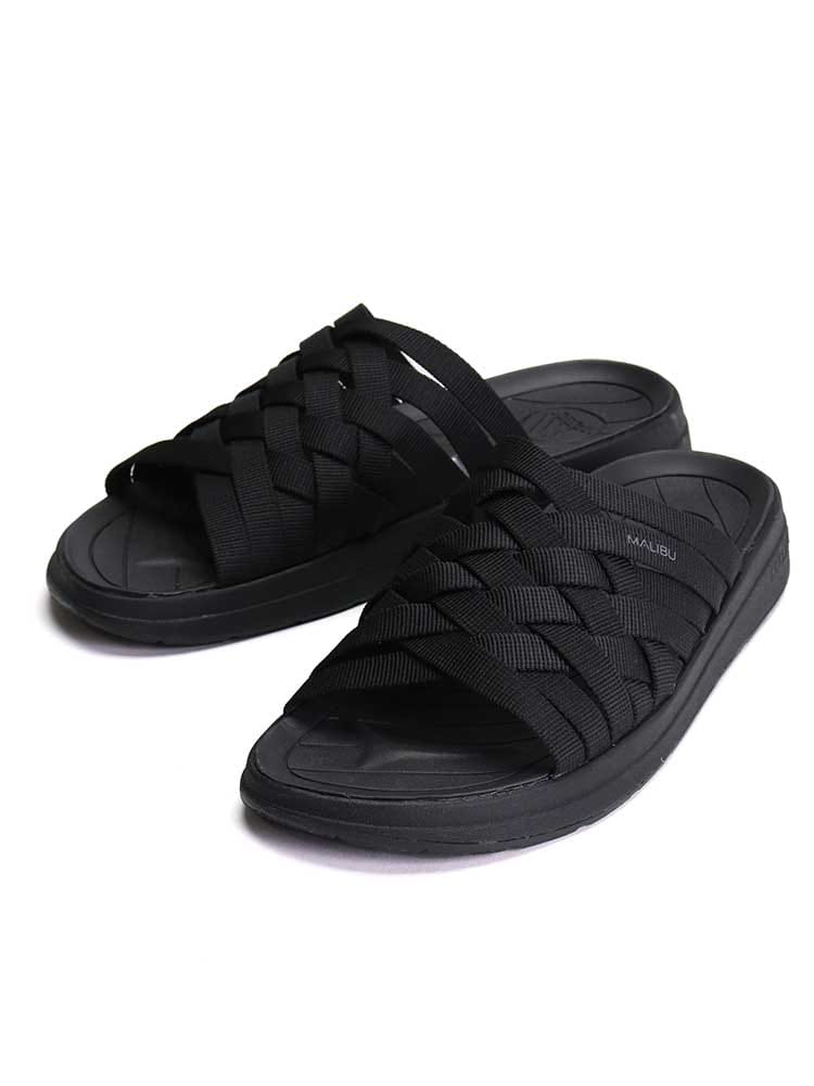 MALIBU SANDALS (マリブサンダルズ) 手編みデザイン スライド サンダル ZUMA CLASSIC NYLON
