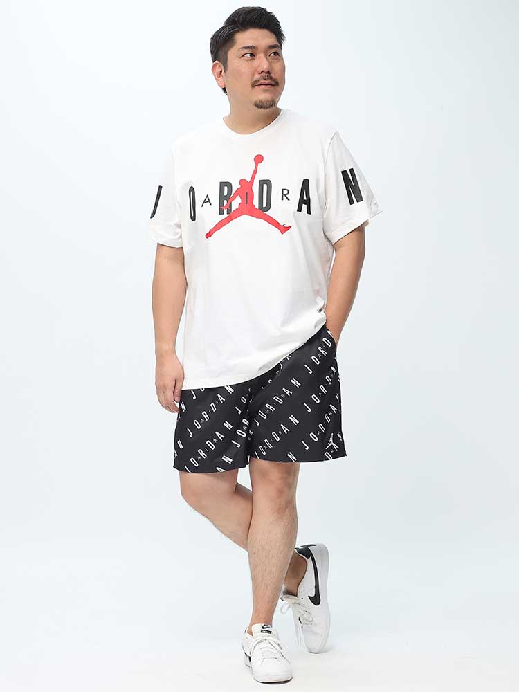 新品 JORDAN ジョーダン ビッグプリント デカロゴ ビッグロゴ Tシャツ