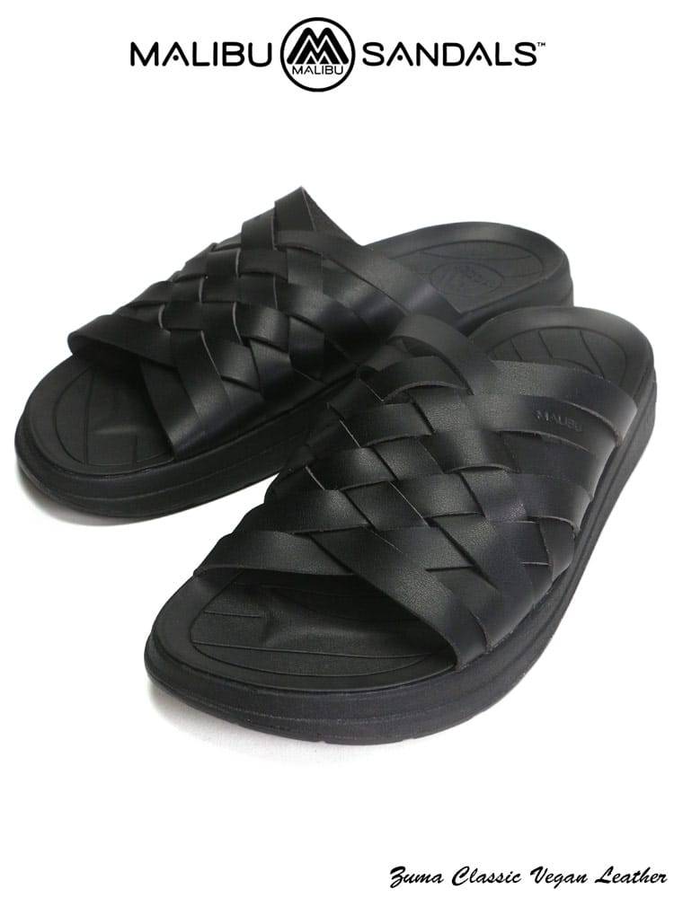 在庫処分 返品交換不可 ヴィーガンレザー クロス サンダル ZUMA CLASSIC VEGAN LEATHER (MALIBU SANDALS) マリブサンダルズ 大きいサイズ メンズ 