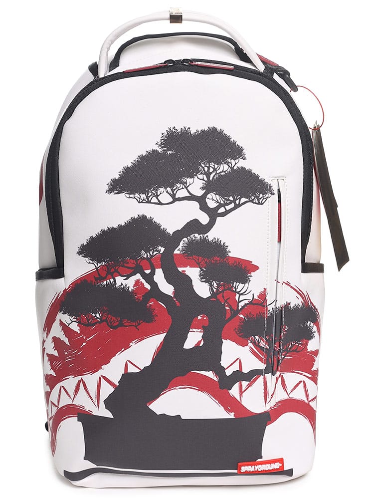 SPRAYGROUND (スプレイグラウンド) 盆栽プリント バックパック BRUSHED 