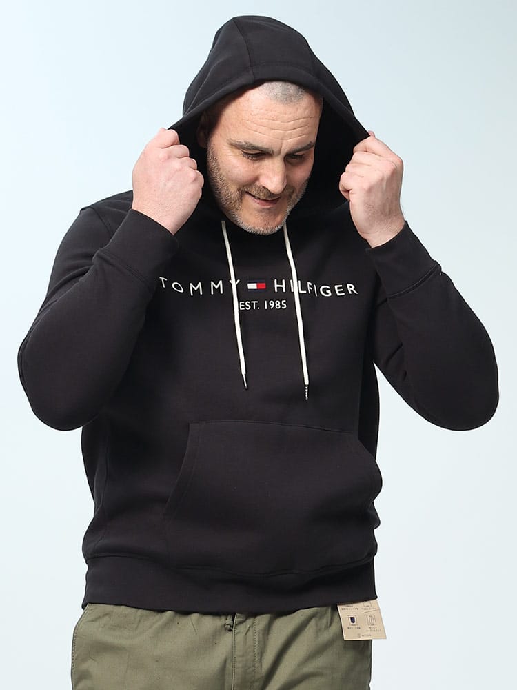 在庫処分 返品交換不可 TOMMY HILFIGER トミーヒルフィガー パーカー ロゴ刺繍 プルオーバー フーディー ブランド スウェット 大きいサイズ メンズ