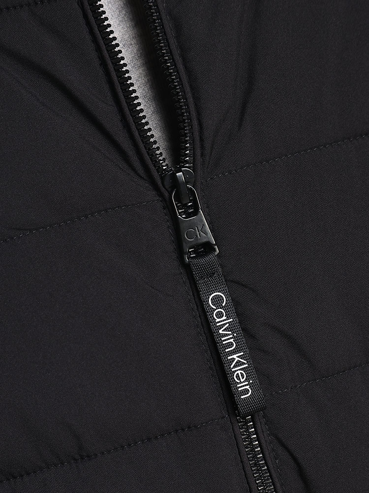 Calvin Klein (カルバンクライン) スタンド フルジップ 中綿 