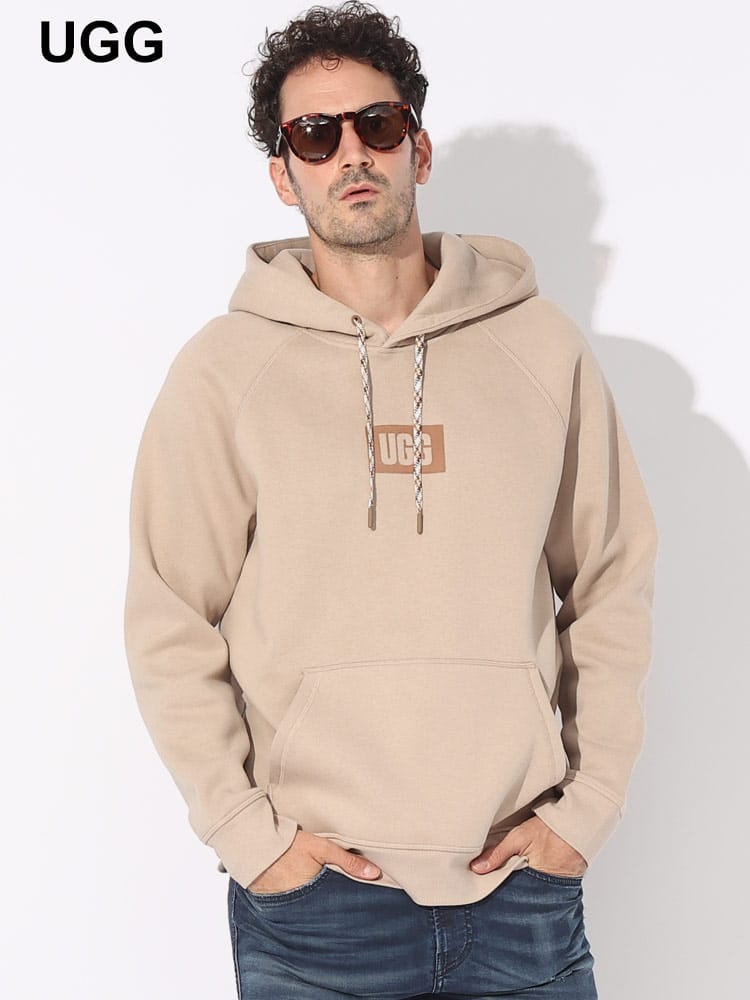 UGG (アグ) 裏起毛 ワンポイント プルオーバー パーカー UGG1144351 ブランド メンズ 男性 トップス