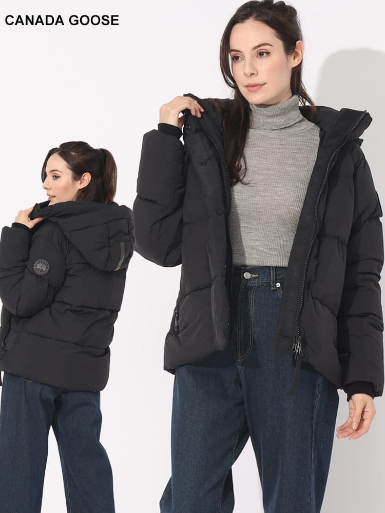 CANADA GOOSE (カナダグース) フード着脱 フルジップ ダウンジャケット 