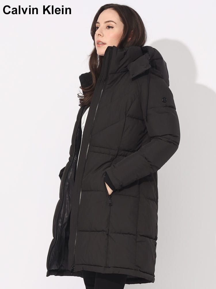 CKカルバンクライン 2way 中綿コート 未着用 サイズ 4/9 新品 | ヤマダ 